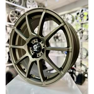 GZM 17 JANT 7.5 İNÇ ET20 4*108 65.1 MAT BRONZ SPARCO JANT MODELİ