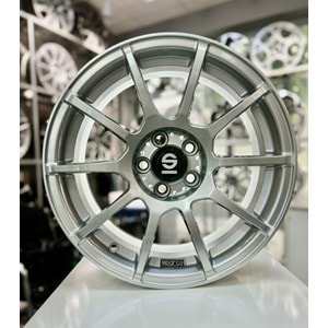 GZM1176 16 JANT 7 İNÇ ET35 5*100 67.1 ASSETTO SPARCO GARA SILVER JANT MODELİ