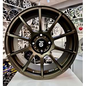 GZM1176 17 JANT 7.5 İNÇ ET35 4*114.3 67.1 MAT BRONZ SPARCO GARA JANT MODELİ