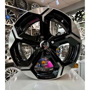 R1 15 JANT 6.5 İNÇ ET35 4*108 67.1 RC BLACK POLİŞH JANT MODELİ