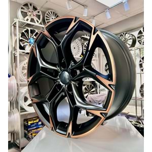 R1 18 JANT 8 İNÇ ET40 5*112 57.1 BLACK BRONZ CUPRA JANT MODELİ - R1-1184
