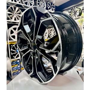 R1 16 JANT 6.5 İNÇ ET35 4*100 67.1 BLACK DİAMOND İCON JANT MODELİ