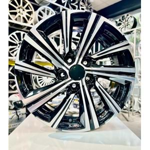 R1 16 JANT 6.5 İNÇ ET40 5*108 73.1 DEEP BLACK DİAMOND JANT MODELİ - 16140