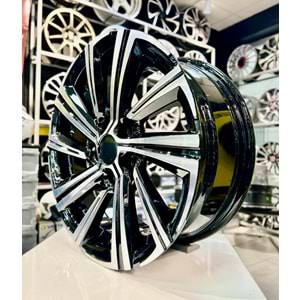 R1 16 JANT 6.5 İNÇ ET40 5*108 73.1 DEEP BLACK DİAMOND JANT MODELİ - 16140