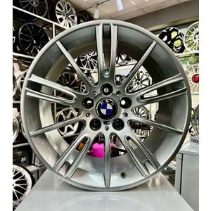 R1 18 JANT 9 İNÇ ET32 5*120 72.6 BMW E90 SILVER JANT MODELİ