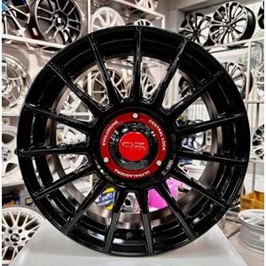 R1A 16 JANT 7 İNÇ ET35 5*100 67.1 OZ RACING BLACK JANT MODELİ