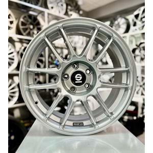 R1A 17 JANT 7.5 İNÇ ET35 5*108 67.1 SILVER ASSETTO SPARCO GARA JANT MODELİ