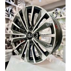 R1 16 JANT 7 İNÇ 5*114.3 60.1 TOYOTA COROLLA GUN METAL JANT MODELİ