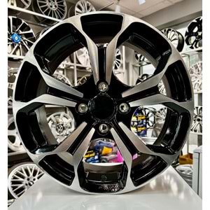 KM 16 JANT 6.5 İNÇ ET40 4*108 63.4 BALCK JANT MODELİ