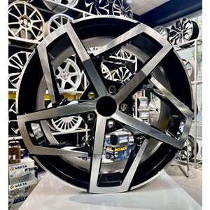 R1K 18 JANT 8 İNÇ ET50 5*112 57.1 BLACK DIAMOND JANT MODELİ - 18414