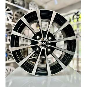 KM 14 JANT 6 İNÇ ET34 4*108 67.2 DEEP BLACK DİAMOND JANT MODELİ
