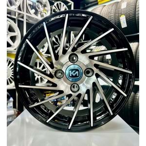 KM 14 JANT 6 İNÇ ET35 4*100 67.2 BLACK DİAMOND JANT MODELİ