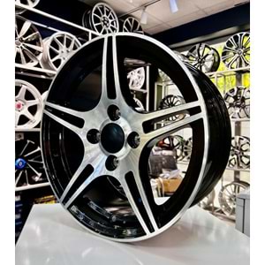 SONIC 14 JANT 6 İNÇ ET33 4*100 67.1 DEEP BLACK DİAMOND GLOSS JANT MODELİ - SNC-1082/2