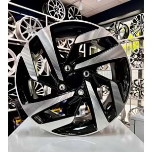 SONIC 14 JANT 5.5 İNÇ ET30 4*100 BLACK DIAMANOND JANT MODELİ - SNC-7419/2