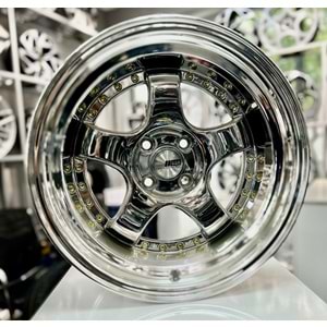 SSR 16 JANT 9 İNÇ ET12 4*100 SSR CROM GOLD VİDALI JANT MODELİ