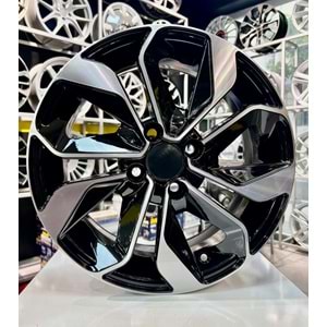 SONIC 15 JANT 6.5 İNÇ ET35 4*100 67.1 DEEP BLACK DIAMOND GLOSS JANT MODELİ - 15361