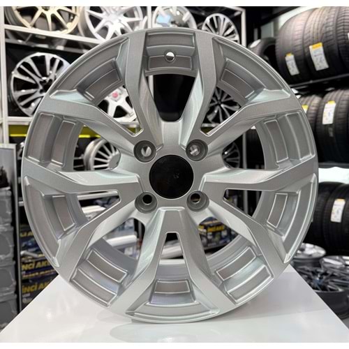 EN 14 JANT 6 İNÇ ET35 4*100 67.1 FULL SILVER JANT MODELİ