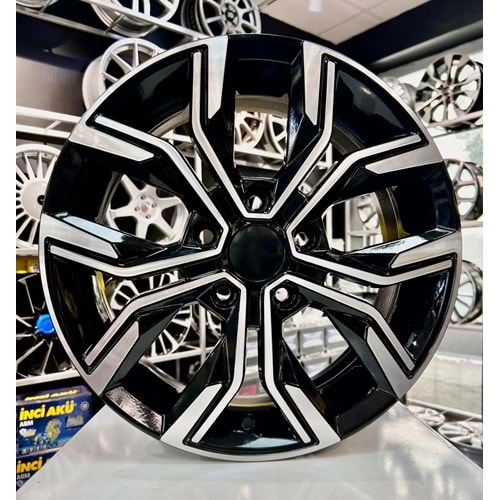 AGT 16 JANT 6 İNÇ ET36 5*98 58.10 GUN METAL DIAMOND JANT MODELİ