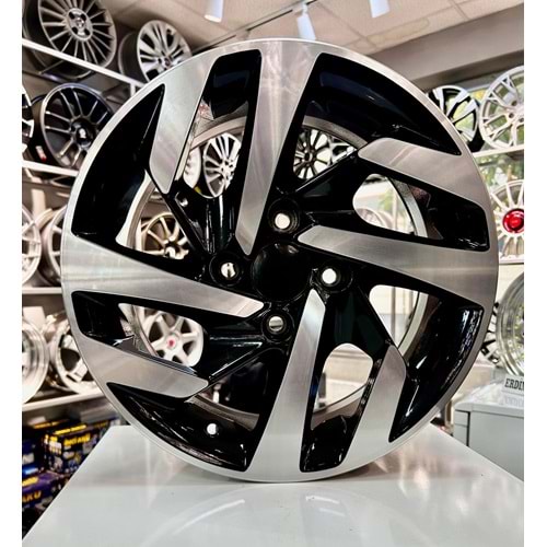 EMR 15 JANT 6.5 İNÇ ET25 4*108 65.1 BLACK DİAMOND JANT MODELİ