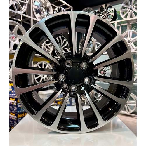 DY955 15 JANT 6.5 İNÇ ET35 5*98 58.1 DEEP BLACK JANT MODELİ