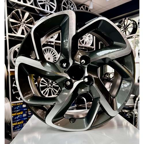 R1 16 JANT 6.5 İNÇ ET25 4*108 65.1 GUN METAL JANT MODELİ