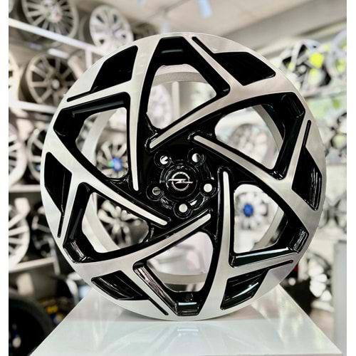 R1 18 JANT 8 İNÇ ET45 5*120 67.1 BLACK JANT MODELİ