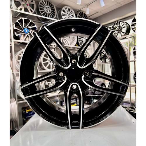 R1 14 JANT 6 İNÇ ET35 4*100 67.1 BLACK JANT MODELİ - R1-267