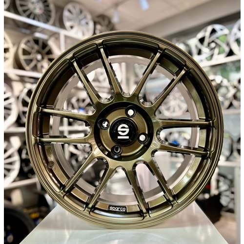 R1A 17 JANT 7.5 İNÇ ET20 4*108 67.1 BRONZ ASSETTO SPARCO GARA JANT MODELİ