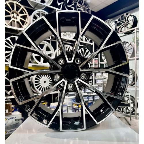 R1K 16 JANT 6.5 İNÇ ET35 5*112 57.1 BLACK DİAMOND JANT MODELİ - 16517