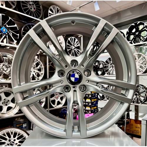 KM 19 JANT 8 İNÇ ET35 5*120 72.6 BMW SILVER JANT MODELİ