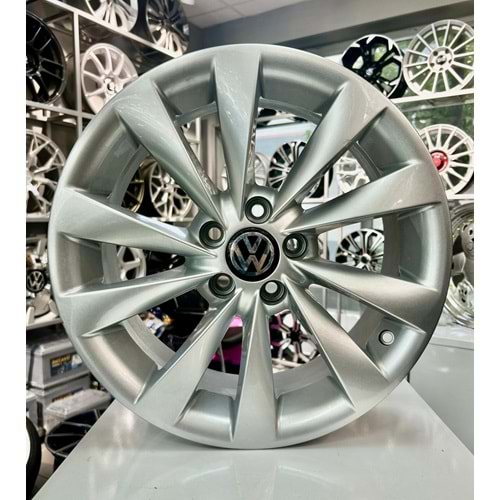 R1K 16 JANT 6.5 İNÇ ET35 5*100 67.1 VOLKSWAGEN POLO SILVER JANT MODELİ