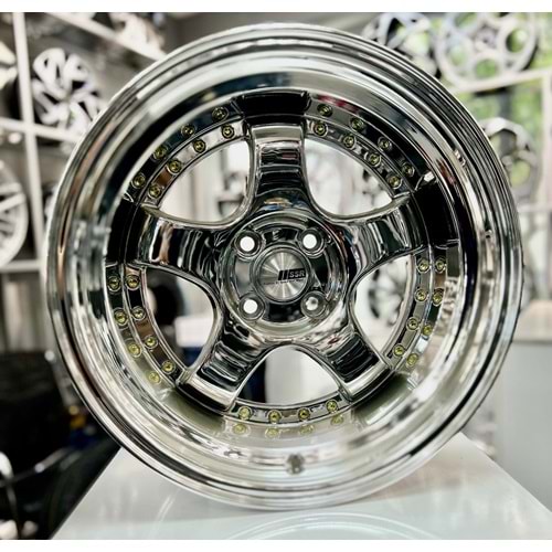 SSR 16 JANT 10 İNÇ ET12 4*100 SSR CROM GOLD VİDALI JANT MODELİ