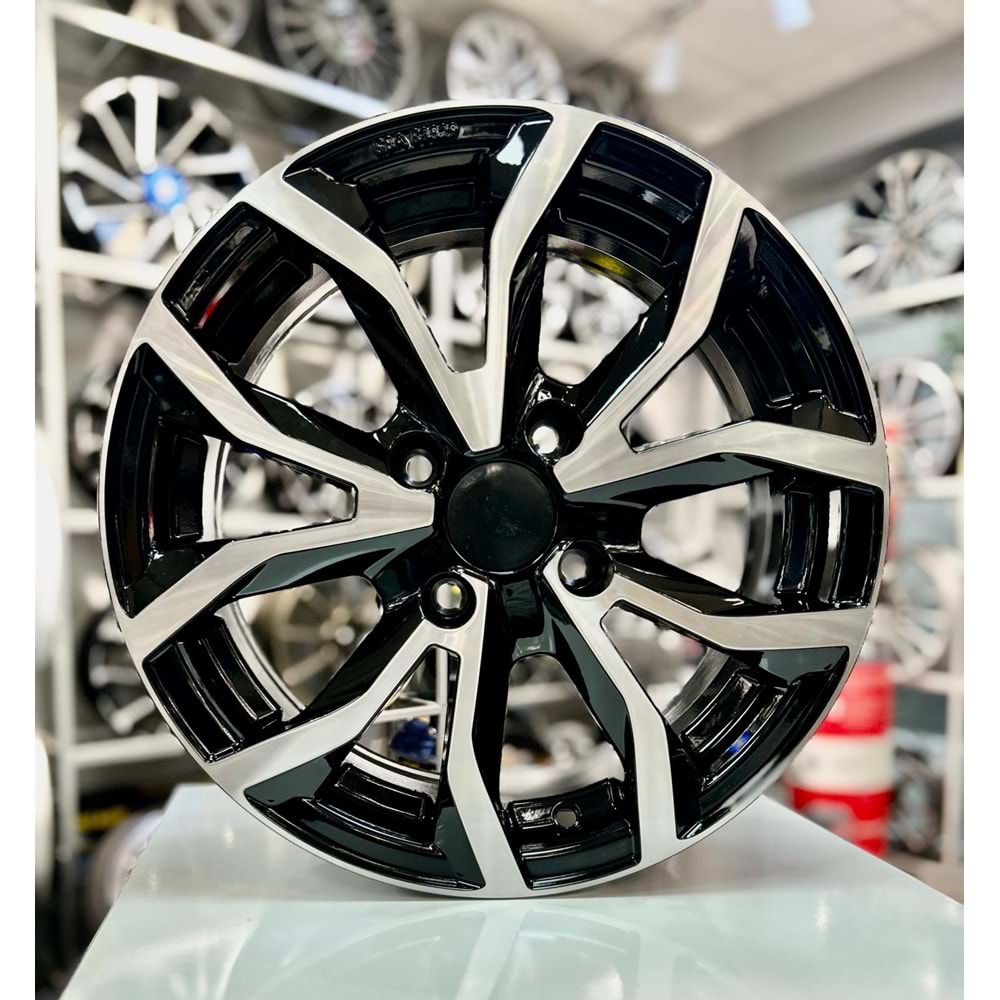 AGT 15 JANT 6.5 İNÇ ET25 4*108 65.10 BLACK DIAMOND JANT MODELİ
