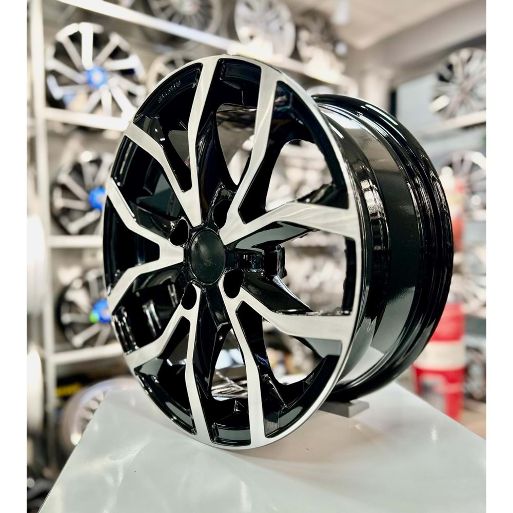 AGT 15 JANT 6.5 İNÇ ET25 4*108 65.10 BLACK DIAMOND JANT MODELİ