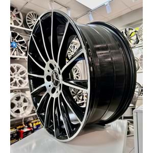 R1 19 JANT 8.5 İNÇ 5*112 ET38 66.6 MERCEDES AMG BLACK DIAMOND JANT MODELİ - R1-1017/4