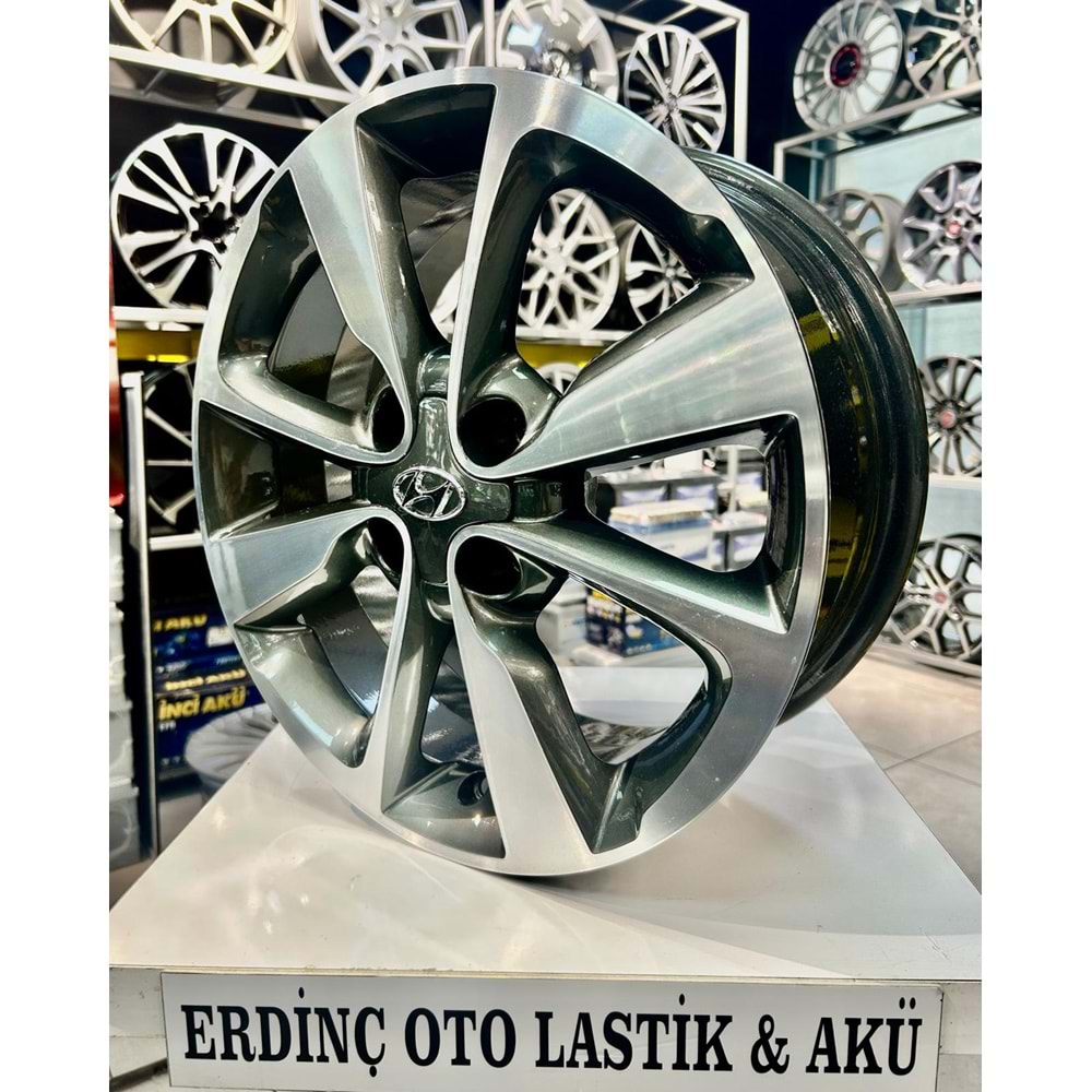 R1 15 JANT 6.5 İNÇ ET40 4*100 54.1 GMF KAPAK HYUNDAI JANT MODELİ - 15083