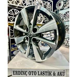 R1 15 JANT 6.5 İNÇ ET40 4*100 54.1 GMF KAPAK HYUNDAI JANT MODELİ - 15083