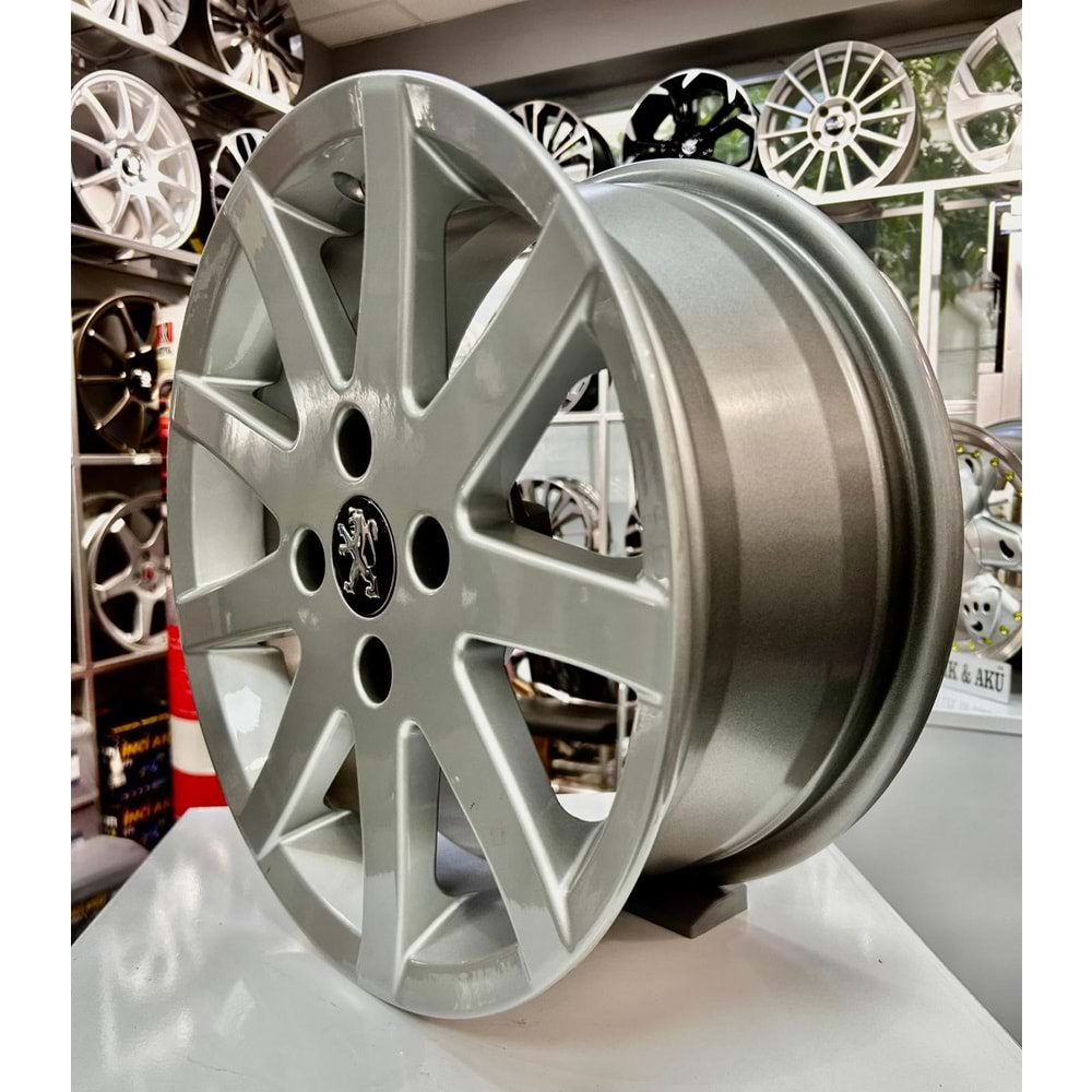 R1 15 JANT 6.5 İNÇ ET20 4*108 65.1 PEUGEOT RC SILVER JANT MODEL