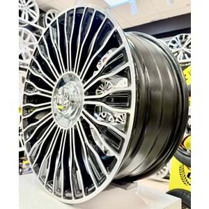 R1 18 JANT 8 İNÇ ET43 5*112 66.6 MERCEDES C180 C220 DEEP BLACK DİAMOND JANT MODELİ