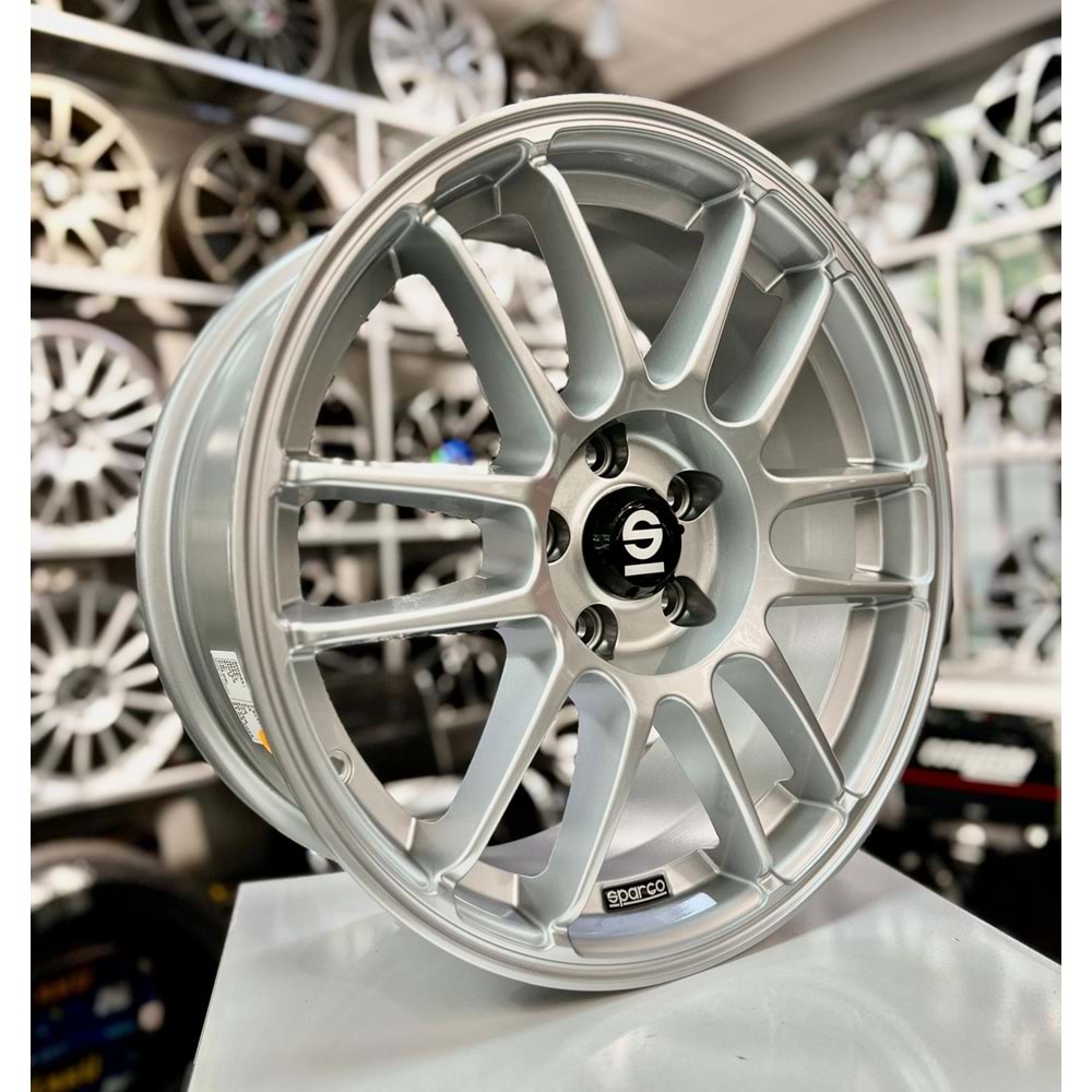 R1A 17 JANT 7.5 İNÇ ET35 5*108 67.1 SILVER ASSETTO SPARCO GARA JANT MODELİ
