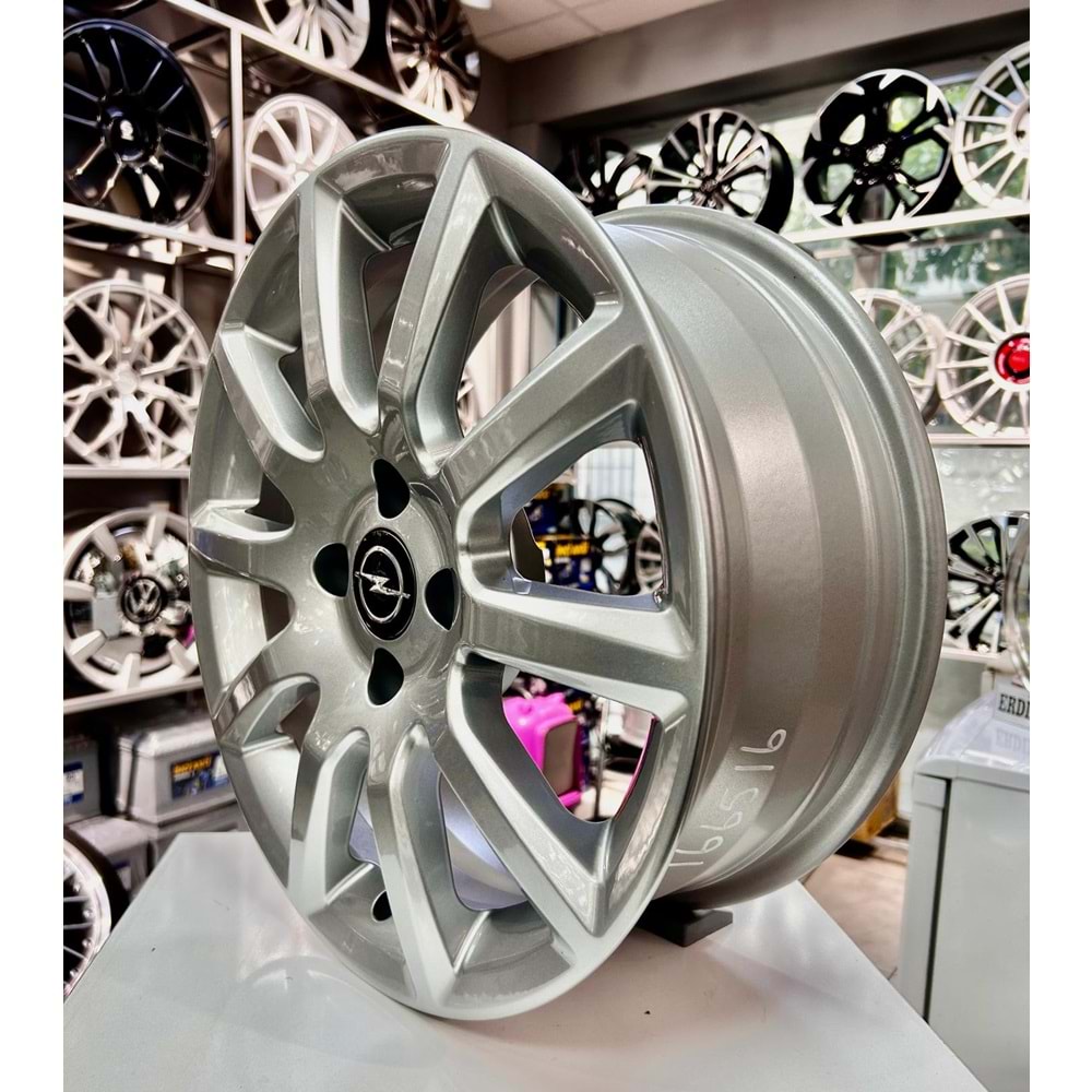 R1 16 JANT 6.5 İNÇ ET35 4*100 OPEL ASTRA ENJOY SILVER JANT MODELİ