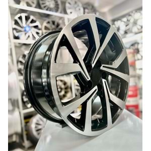 KM 16 JANT 7 İNÇ ET35 5*100 57.1 DEEP BALCK DİAMOND JANT MODELİ