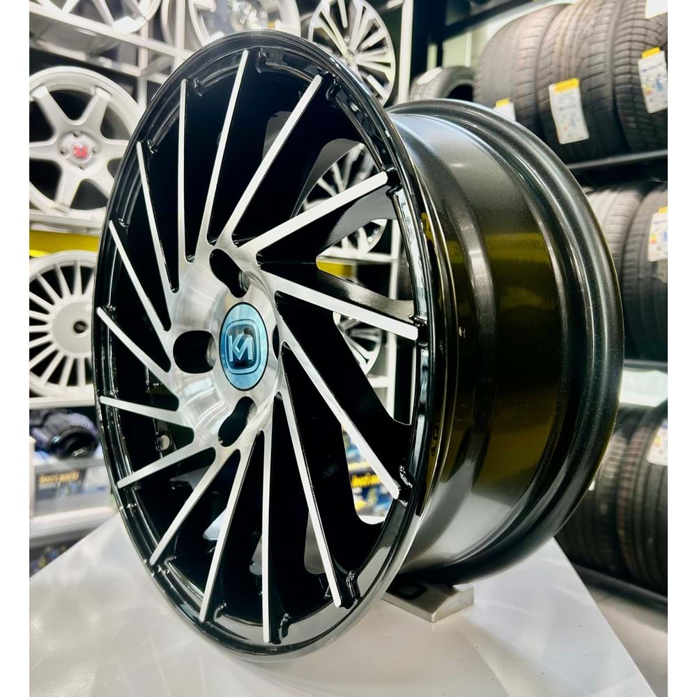 KM 14 JANT 6 İNÇ ET35 4*100 67.2 BLACK DİAMOND JANT MODELİ