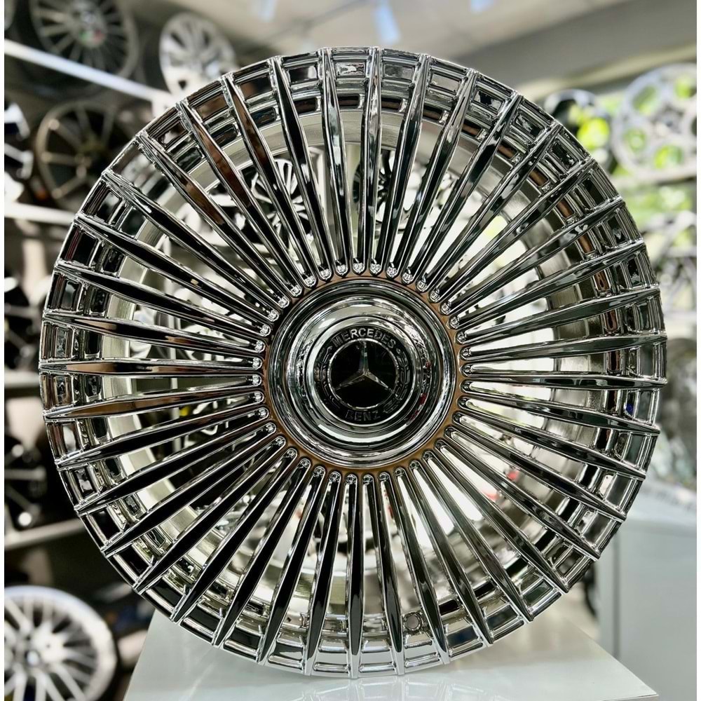 R1W 19 JANT 9.5 İNÇ ET35 5*112 66.6 MERCEDES CİVALI KAPAK KROM ESCOPAR JANT MODELİ