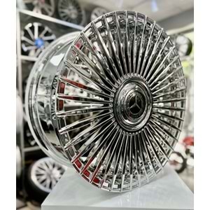 R1W 19 JANT 9.5 İNÇ ET35 5*112 66.6 MERCEDES CİVALI KAPAK KROM ESCOPAR JANT MODELİ