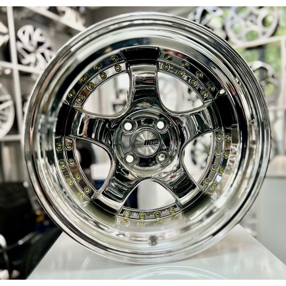 SSR 16 JANT 9 İNÇ ET12 4*100 SSR CROM GOLD VİDALI JANT MODELİ