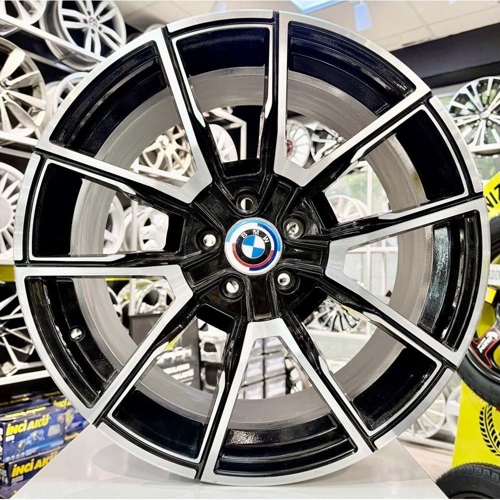 STW 19 JANT 8.5 İNÇ ET45 5*112 66.6 BMW BLACK DIAMOND JANT MODELİ STW-928